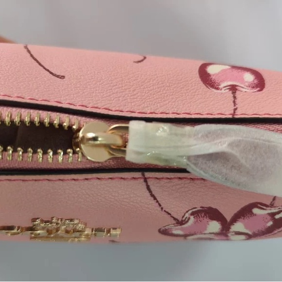 COACH Teri Shoulder Bag With Cherry Print CR290 - Picture 5 of 5